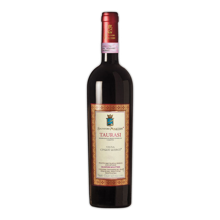 VINO SALVATORE MOLETTIERI CINQUE QUERCE (1 pz) TAURASI DOCG 2017-75CL